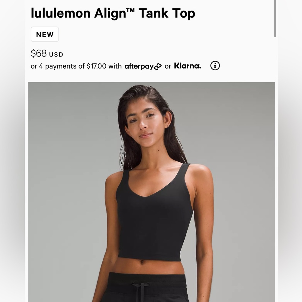LULULEMON Align Tank Top